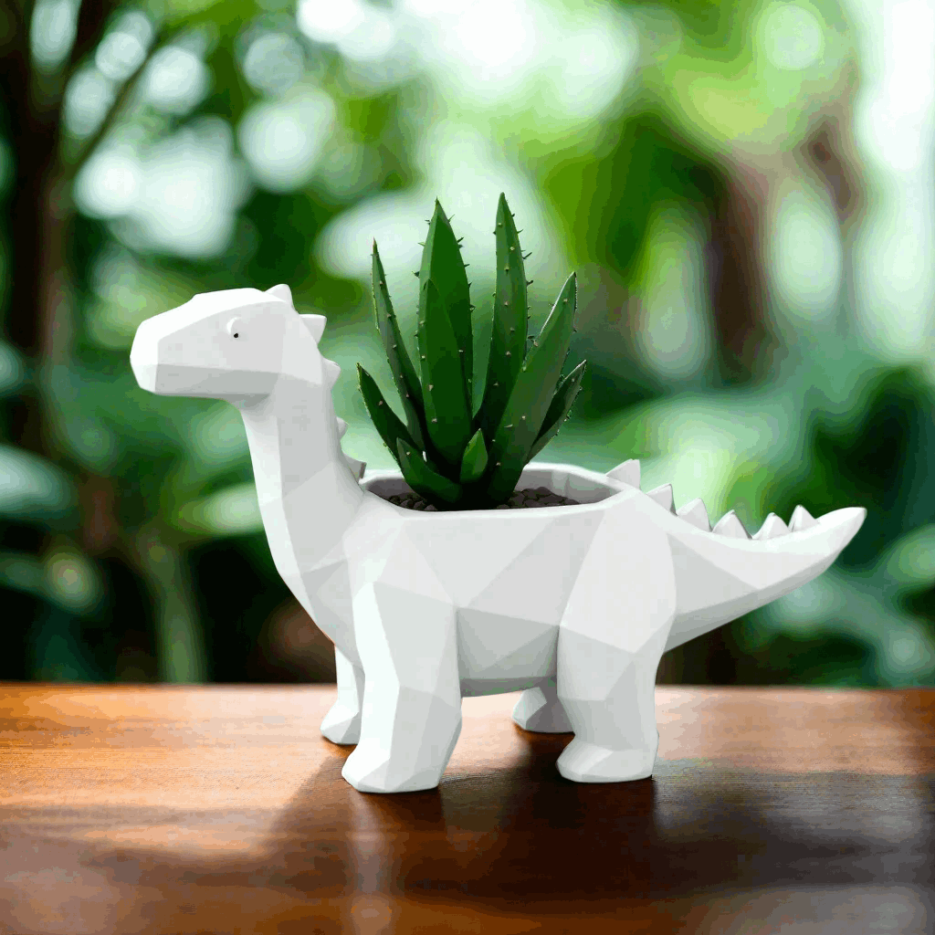 Dinosaur Pot - Stylish Plant Vase