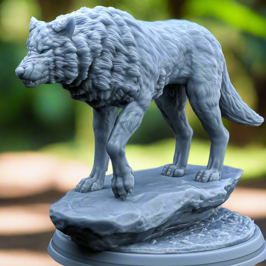 3D Printed Wolf