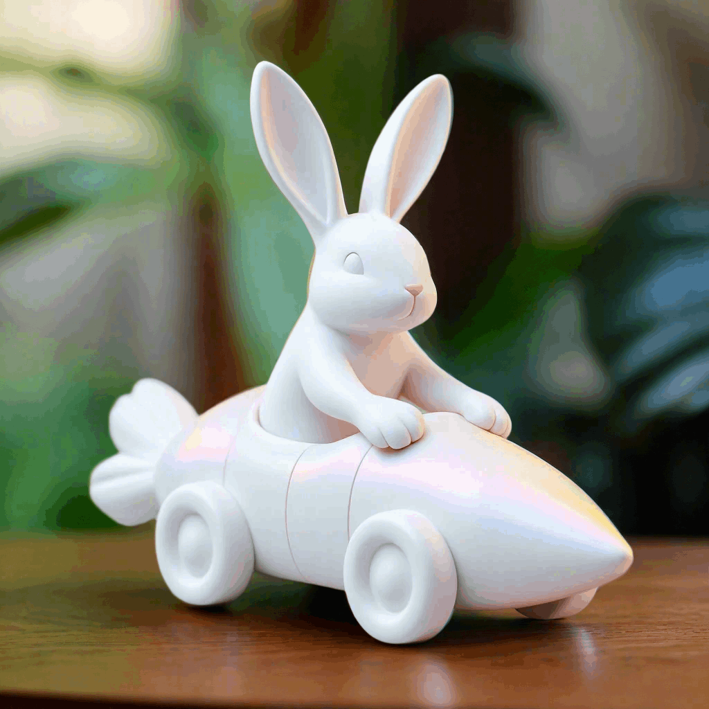Cheerful Carrot Bunny
