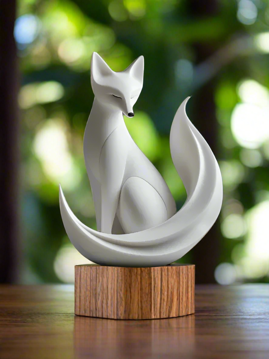 Ornamental Fox Sculpture