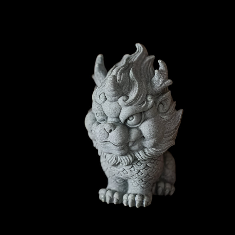 Mythical Beast Sculpture (Qilin)
