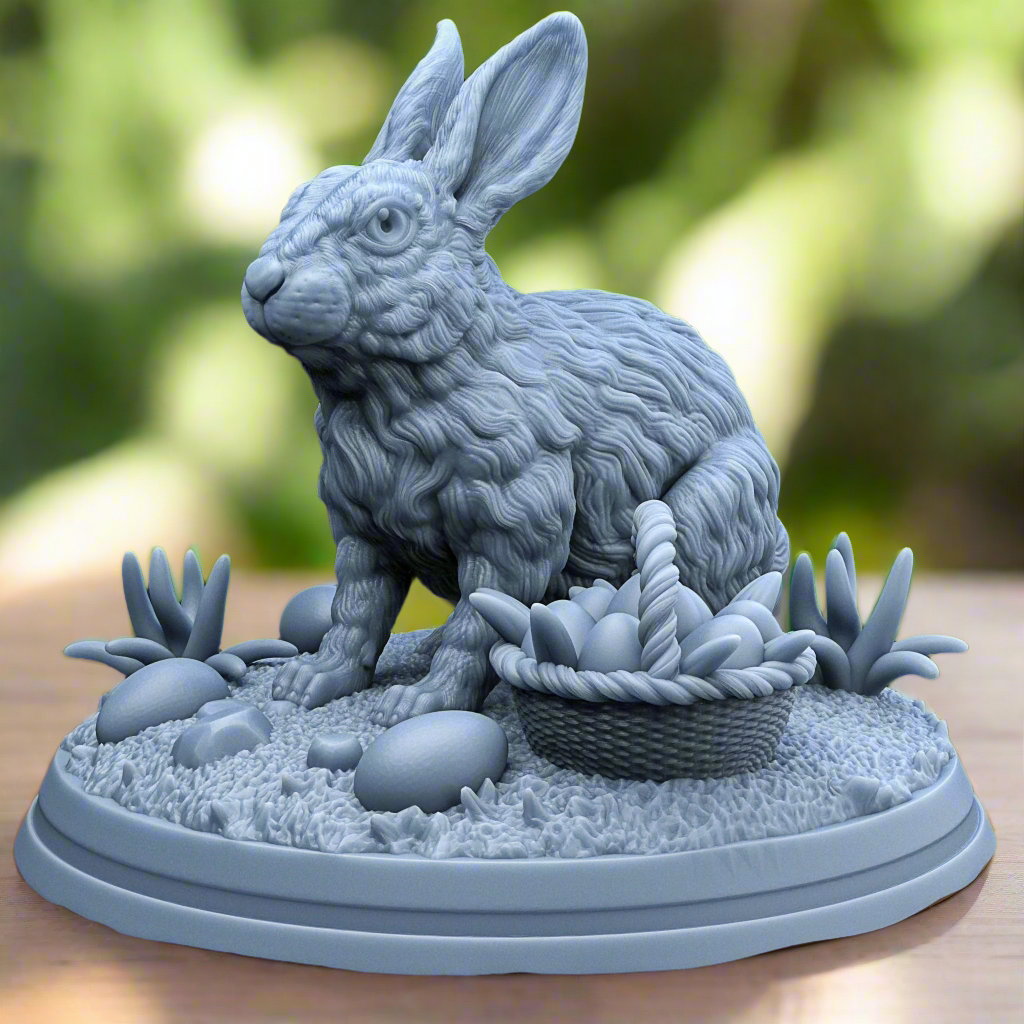 Tabletop Bunny Sculpture