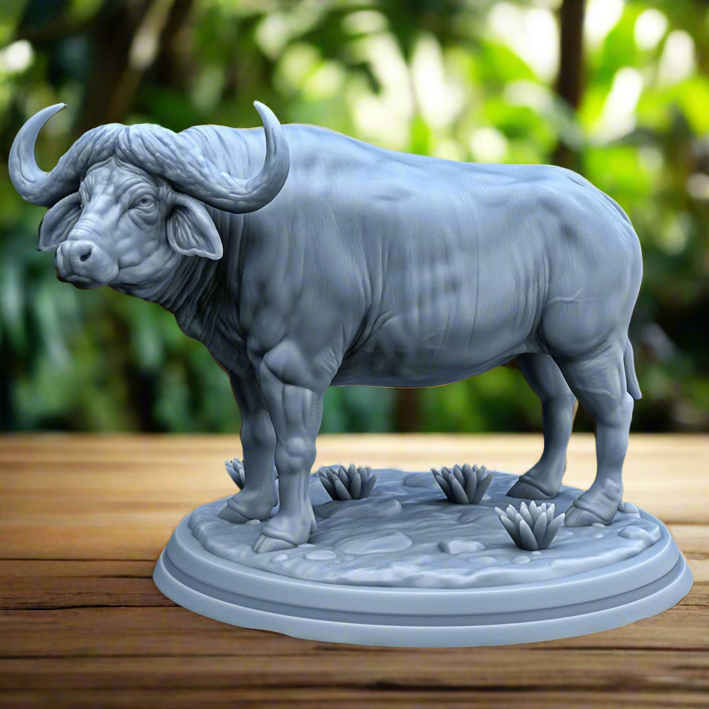 Cape Buffalo Sculpture