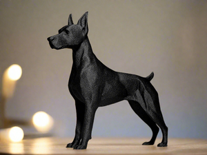 Doberman Decor Figure