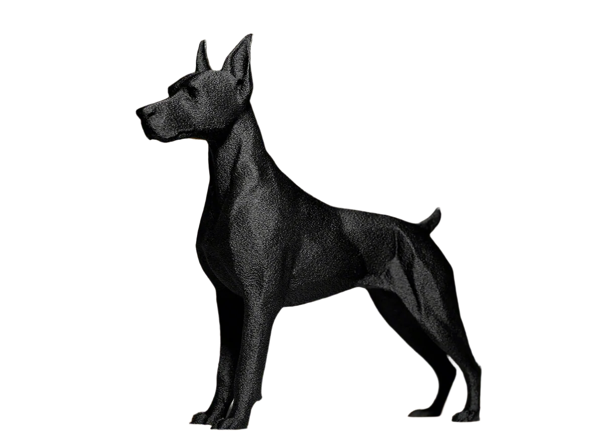 Doberman Decor Figure