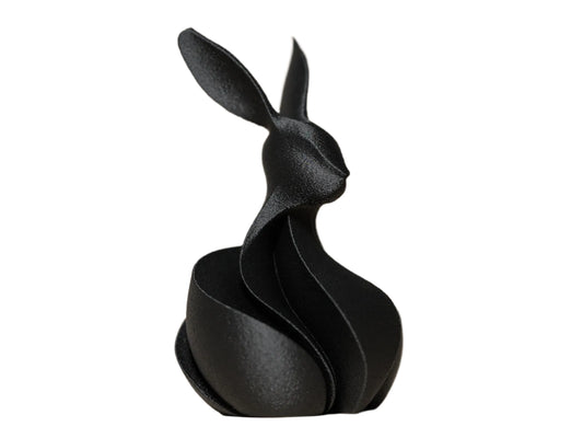 Charming Easter Bunny Figurine
