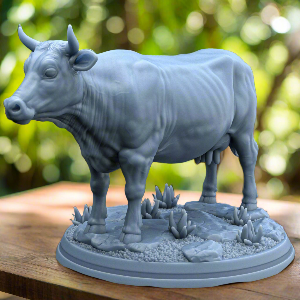 Dairy Cow Figurine