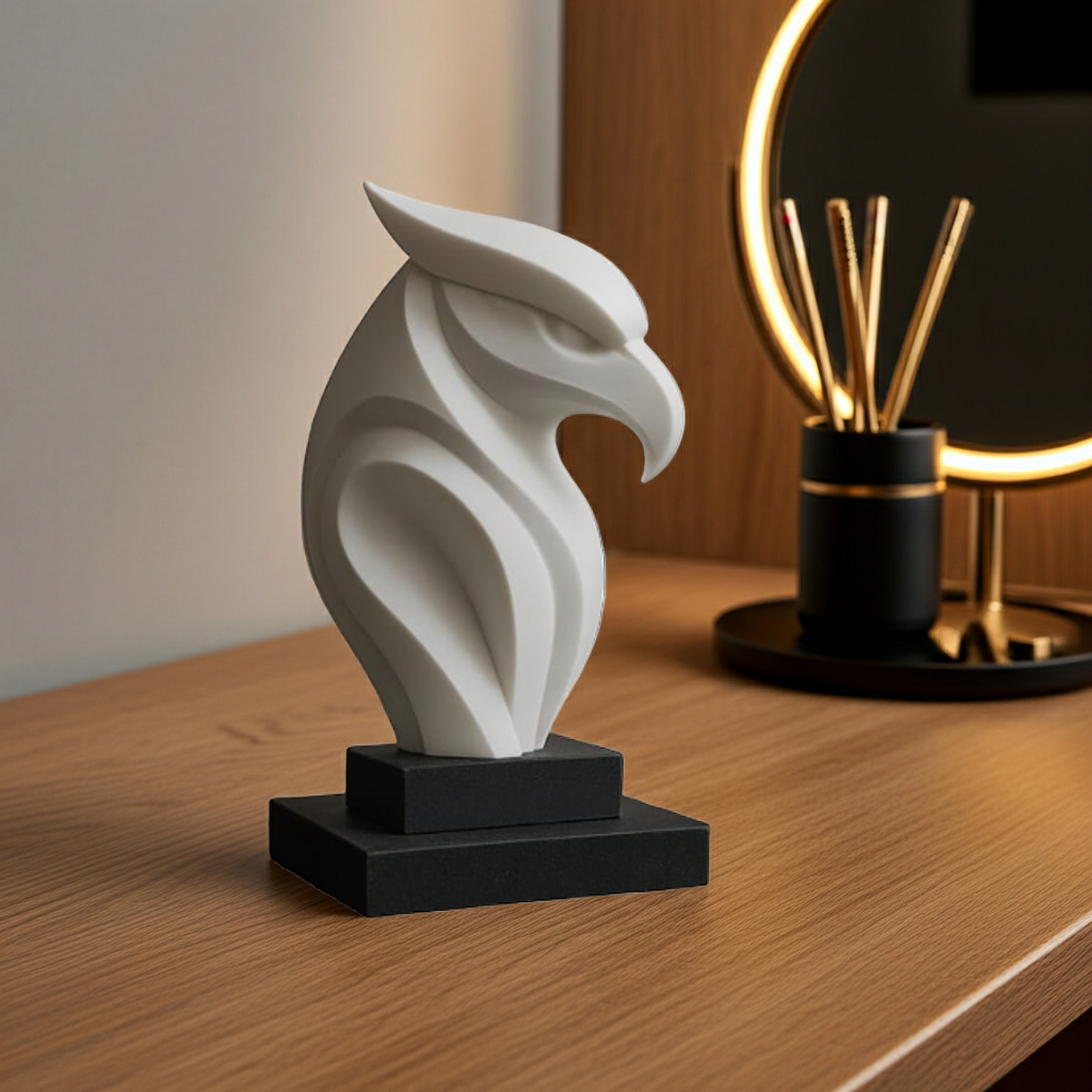 Modern Eagle Showpiece – Bold Decorative Figurine for Home & Office Decor