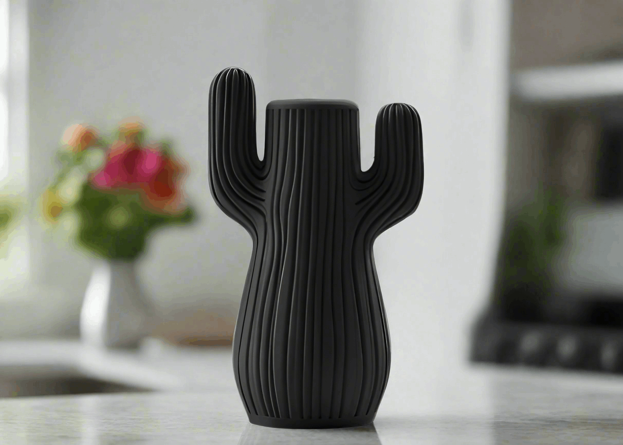 Cactus Vase – Unique 3D-Printed Cactus-Shaped Home Accent