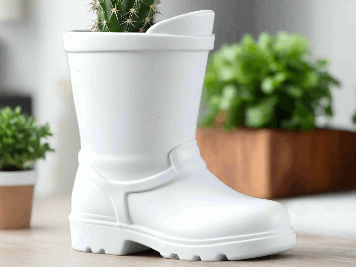 Shoe Flower Pot - Unique Home Decoration