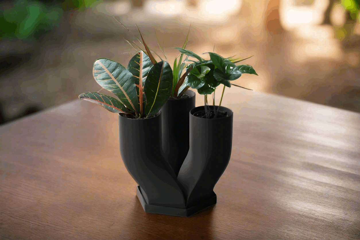 Tri-Pot - Unique Plant Holder