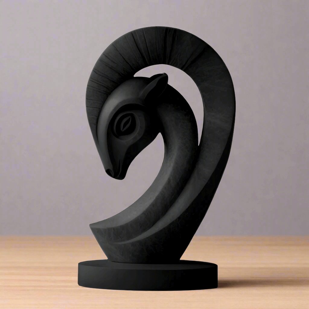 Elegant Easter Sheep Statue - Spring Accent