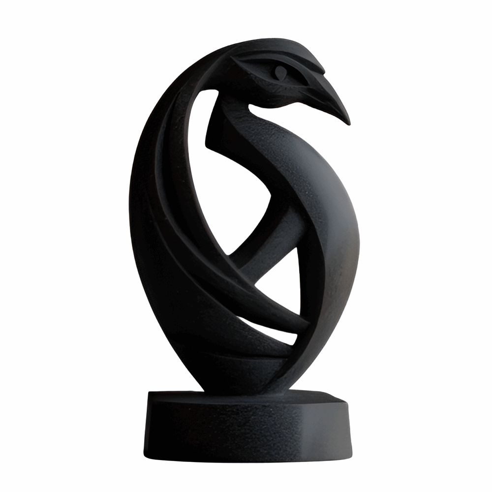 Elegant Easter Rooster Statue - Spring Accent
