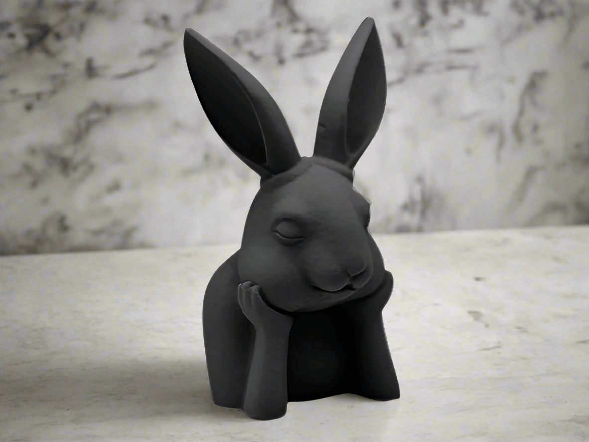 Daydreaming Bunny Figurine
