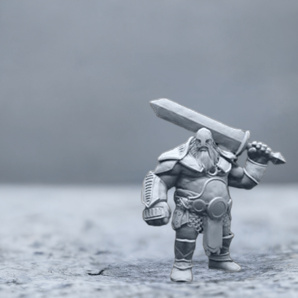 Giant Swordsmen - Tabletop Miniature - Celestial Crafts