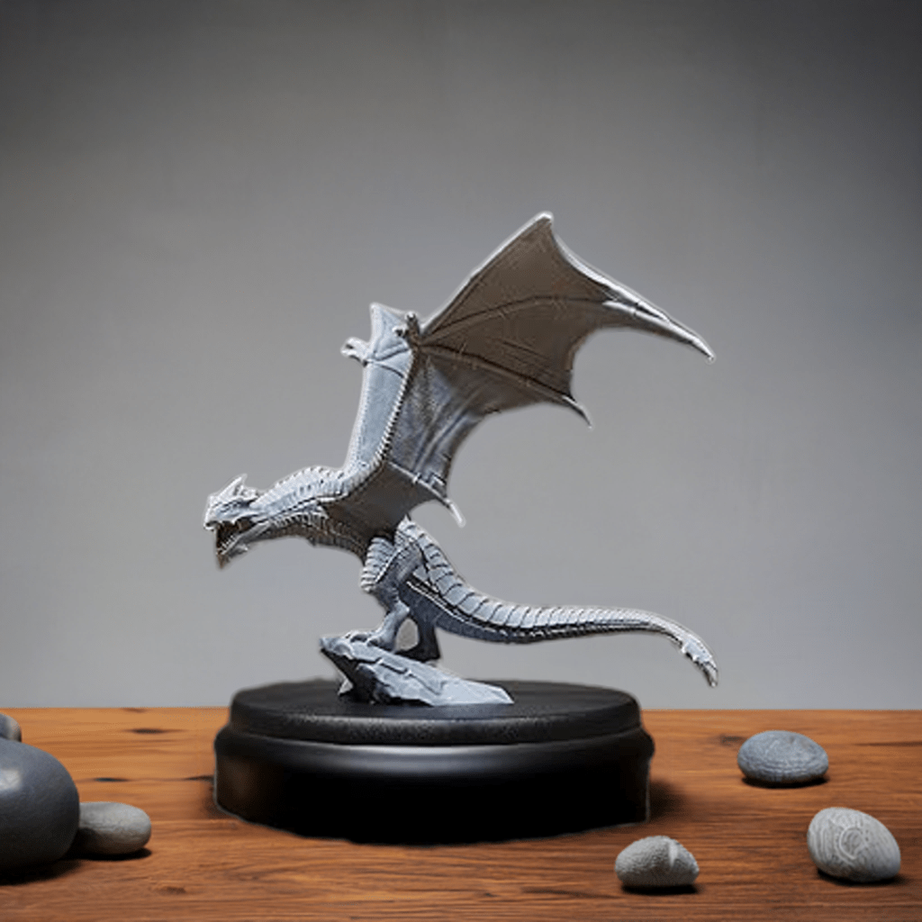 3D - Printed Mythical Dragon Statue: Unleash The Majesty of Fantasy into Your Home - Celestial Crafts