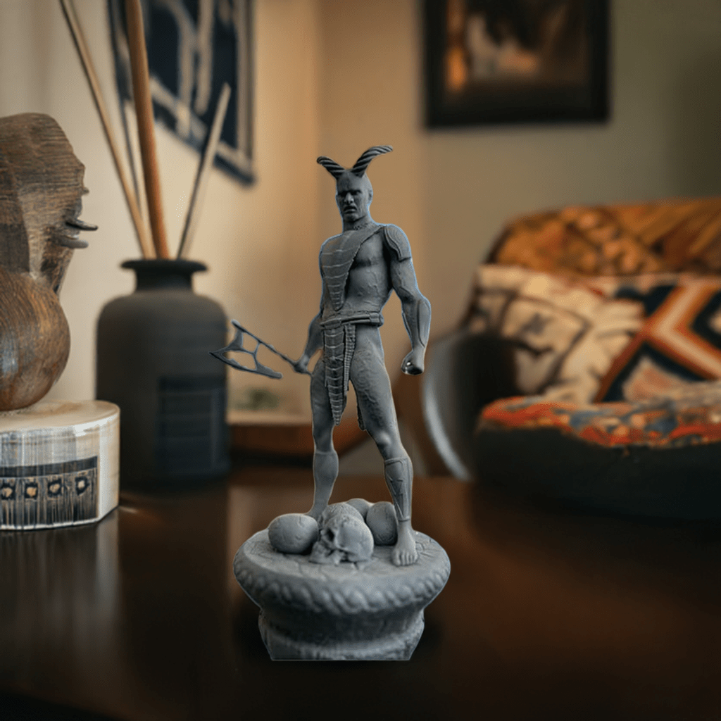 3D Printed Dark Fantasy Figurine - Celestial Crafts