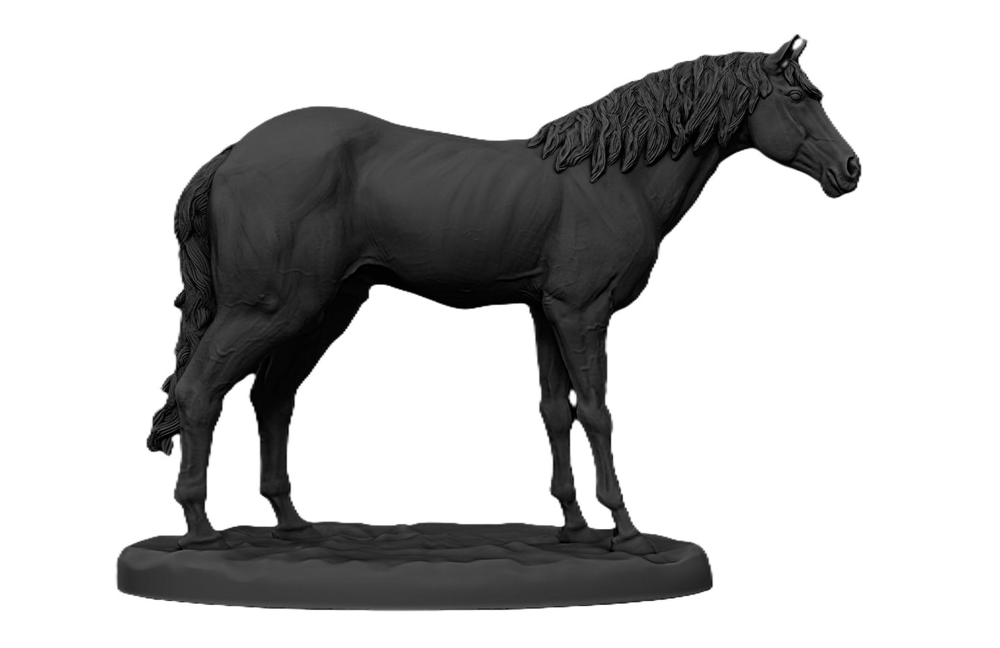 Standing Horse Sculpture