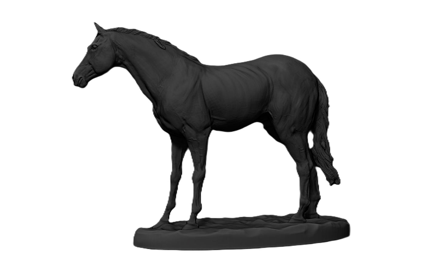 Standing Horse Sculpture