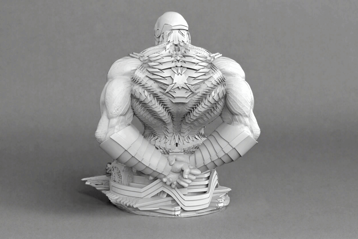 Darkside Bust - Intriguing Fantasy Display Piece - Celestial Crafts