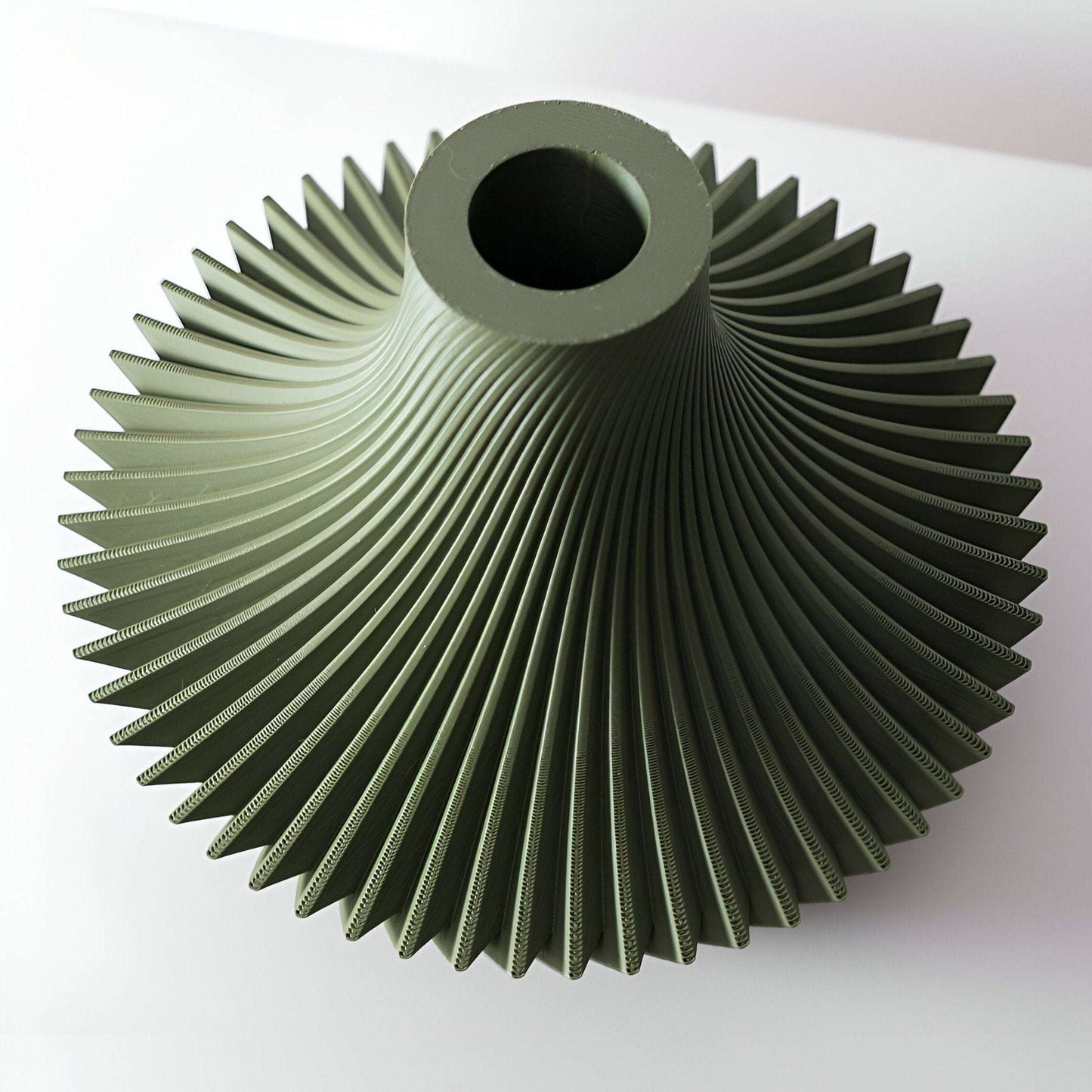 The Kitan Short Vase - Minimalist Modern Vase - Celestial Crafts
