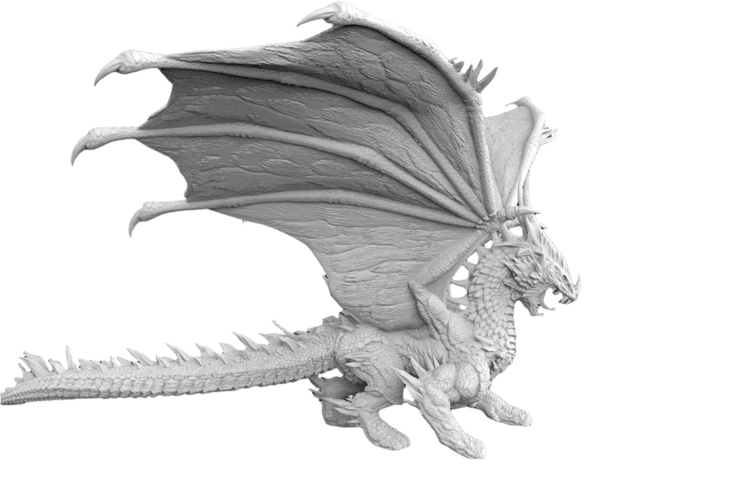 Fantasy Creature: Dragon Sculpture