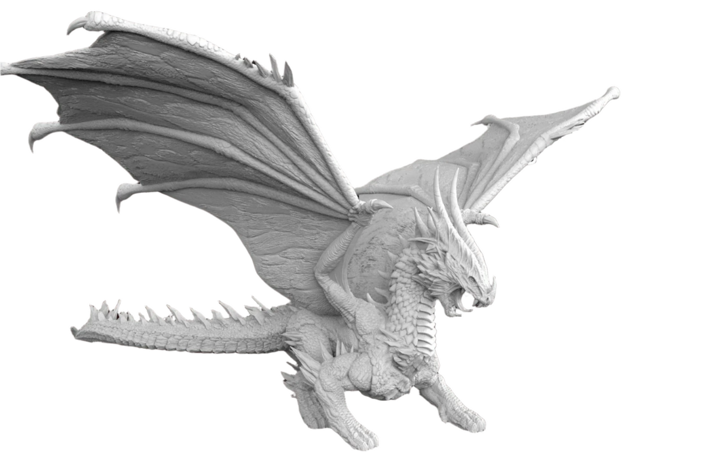 Fantasy Creature: Dragon Sculpture