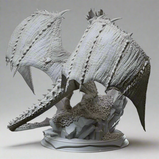 Brazatul Dragon – Intricately Designed 3D-Printed Dragon Sculpture