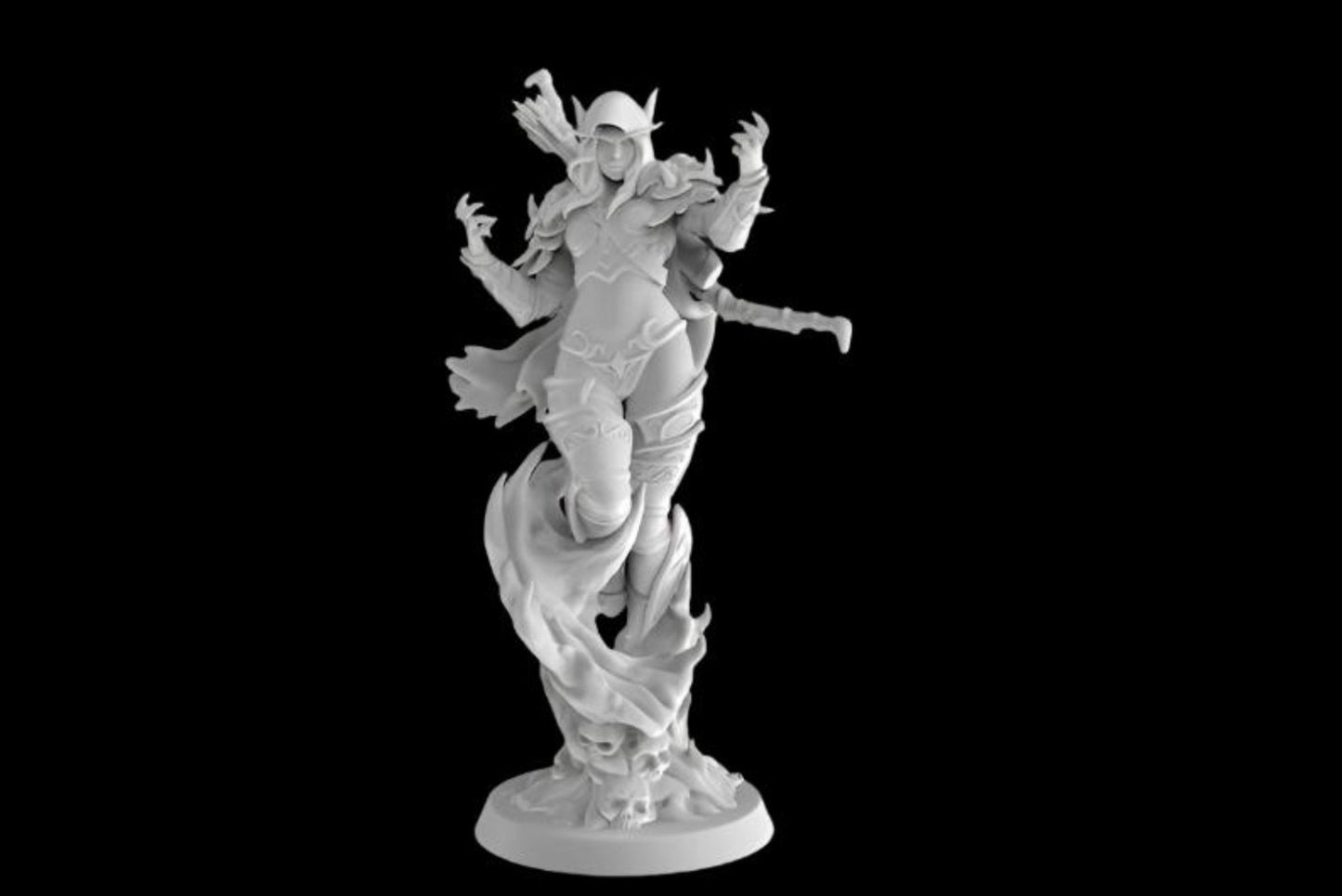 Heroic Fantasy Character Sculpture - Celestial Crafts