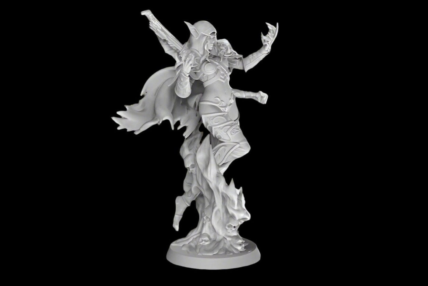 Heroic Fantasy Character Sculpture - Celestial Crafts