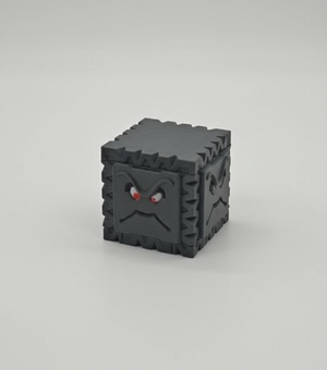 Thwomp Cube – 3D Printed Nintendo Switch Game Holder (13-in-1 Compact Organizer)