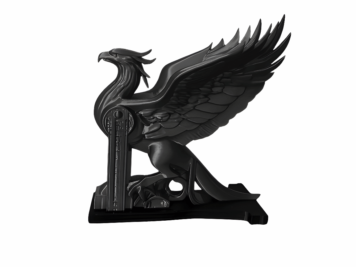 Phoenix Art Deco Statue