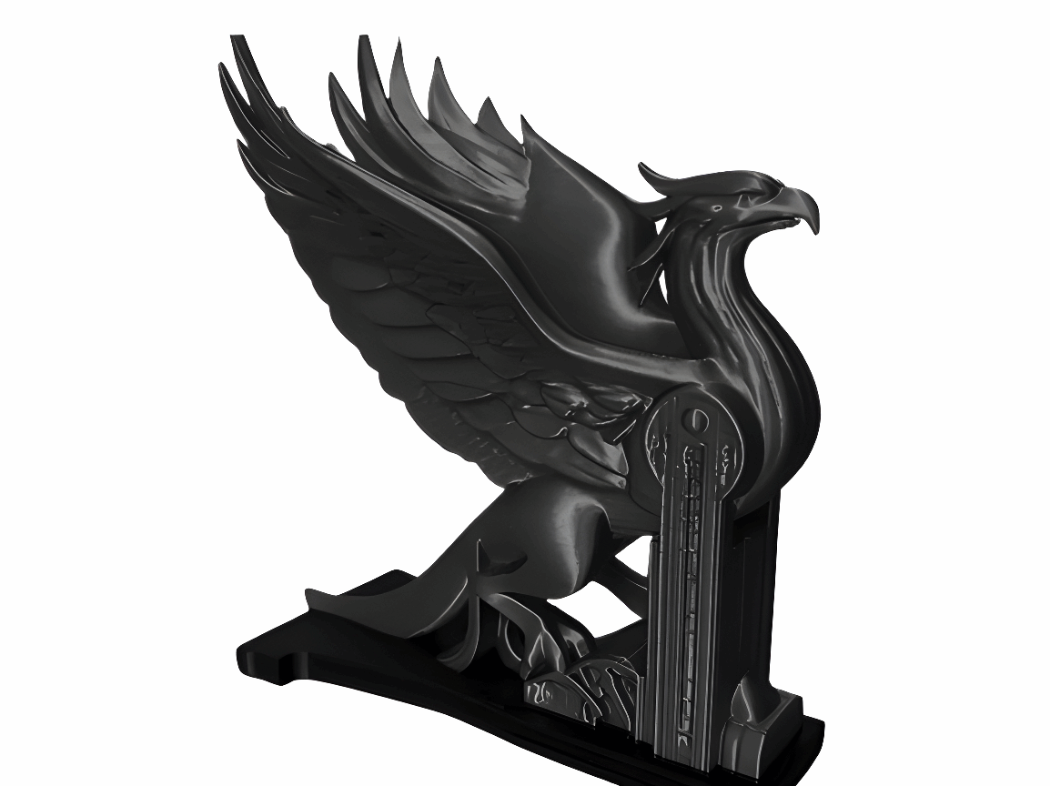 Phoenix Art Deco Statue