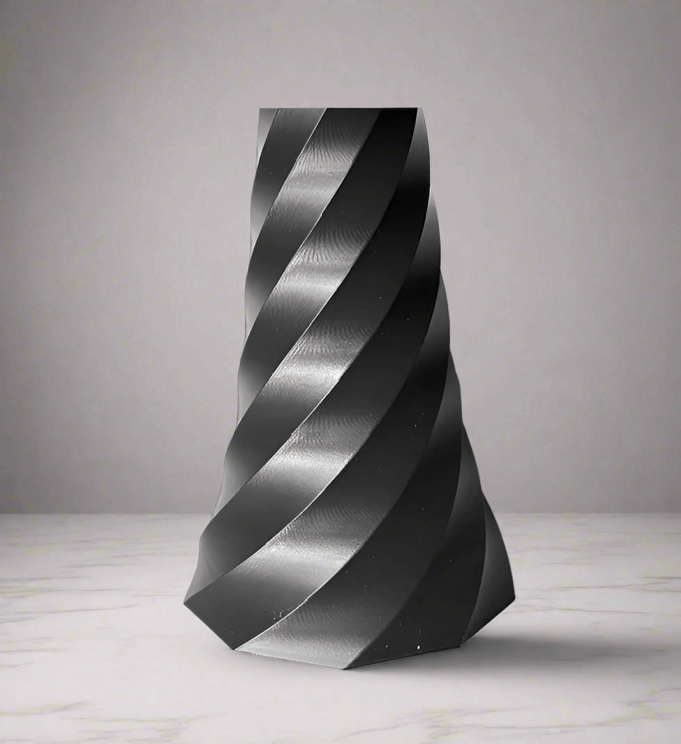 Spiral Deco Vase
