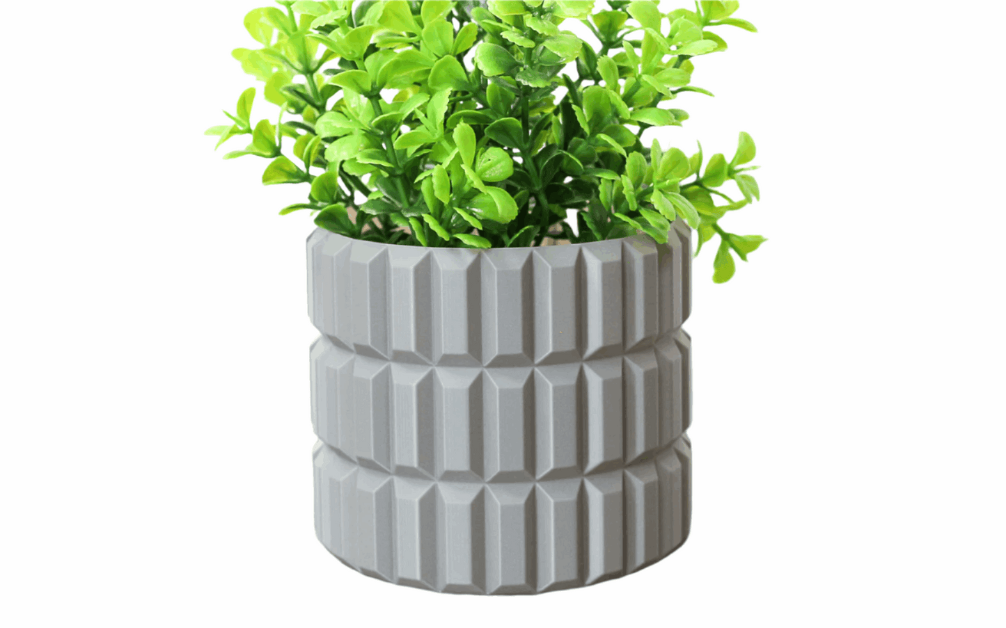 Grooved Texture Planter