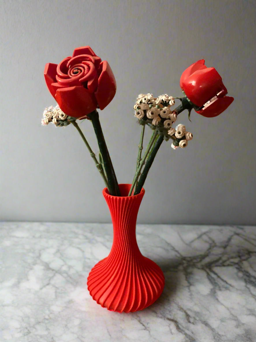 Spiral Vase for One Flower