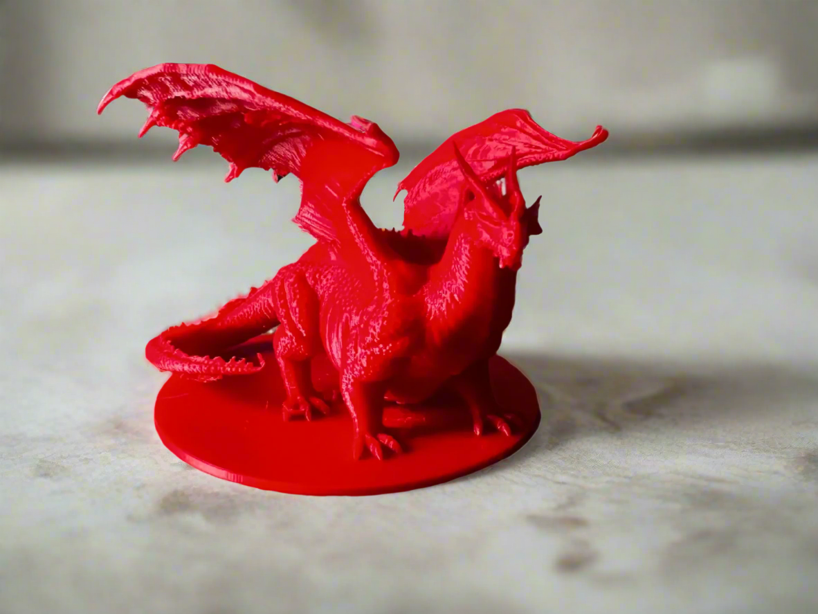 Chonky Red Dragon