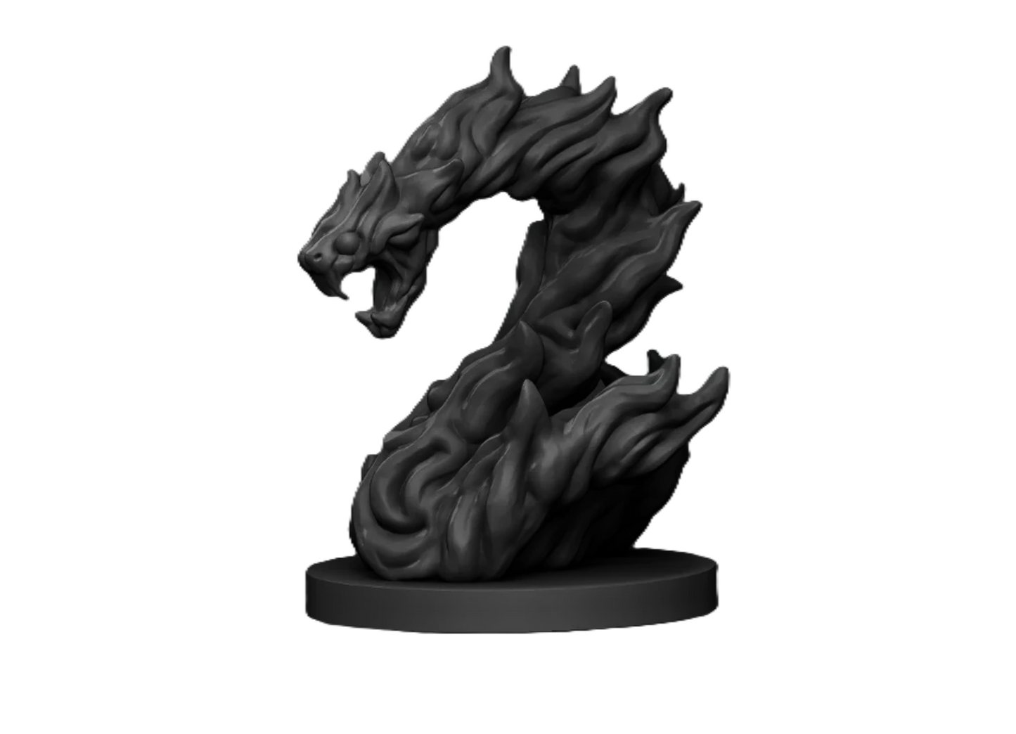 Fire Dragon Sculpture