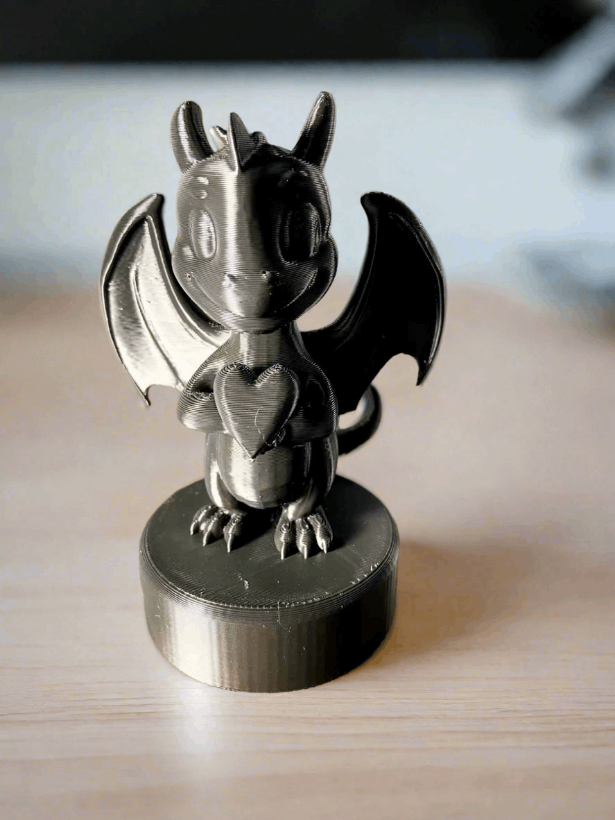 Dragon with Heart - Valentine's Day Decor