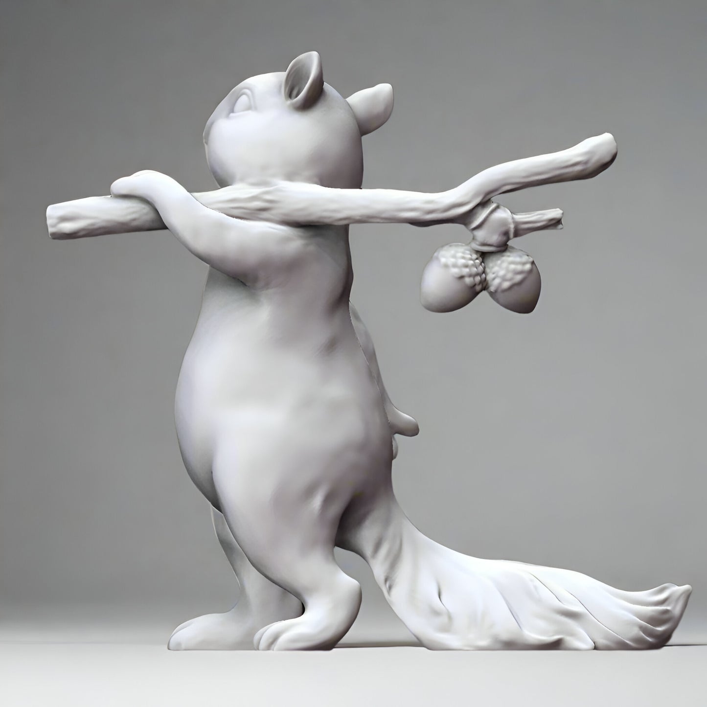 Squirrel and Acorn Figurine - Charming Nature - Inspired Home Decor - Celestial Crafts