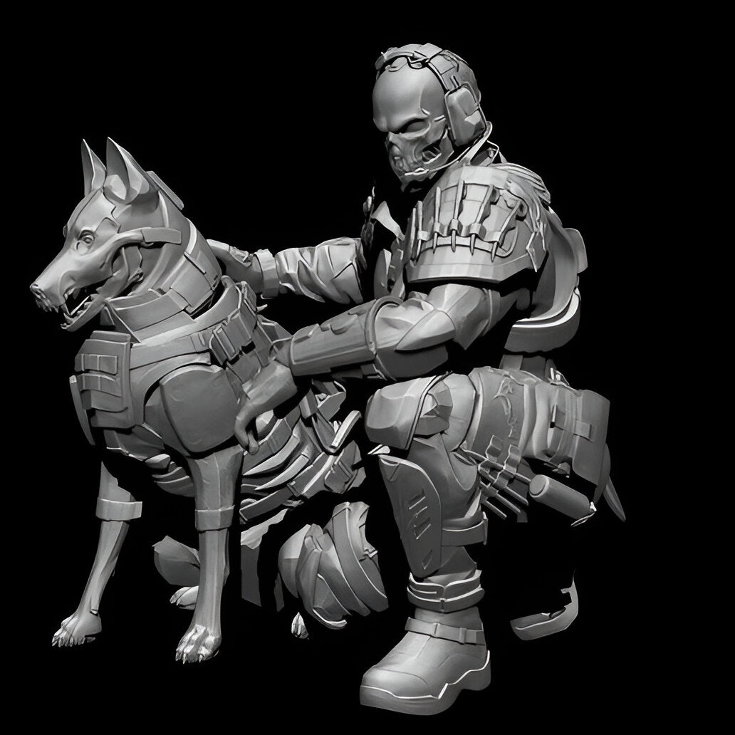 Tactical Ghost Siege Figure - Celestial Crafts