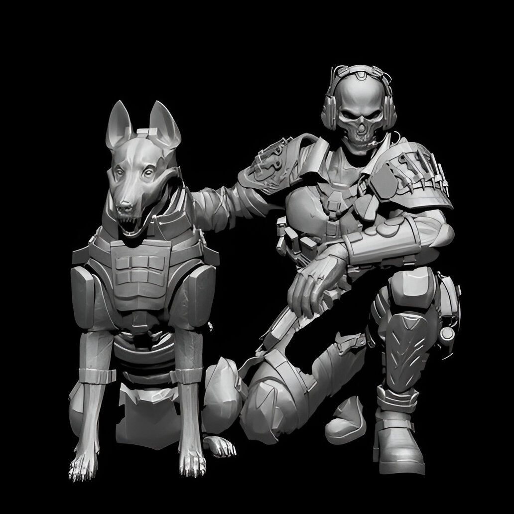 Tactical Ghost Siege Figure - Celestial Crafts