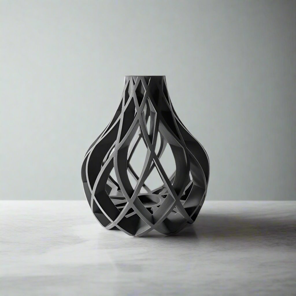 The Vukan Vase - Bold Textured Home Decor Vase - Celestial Crafts