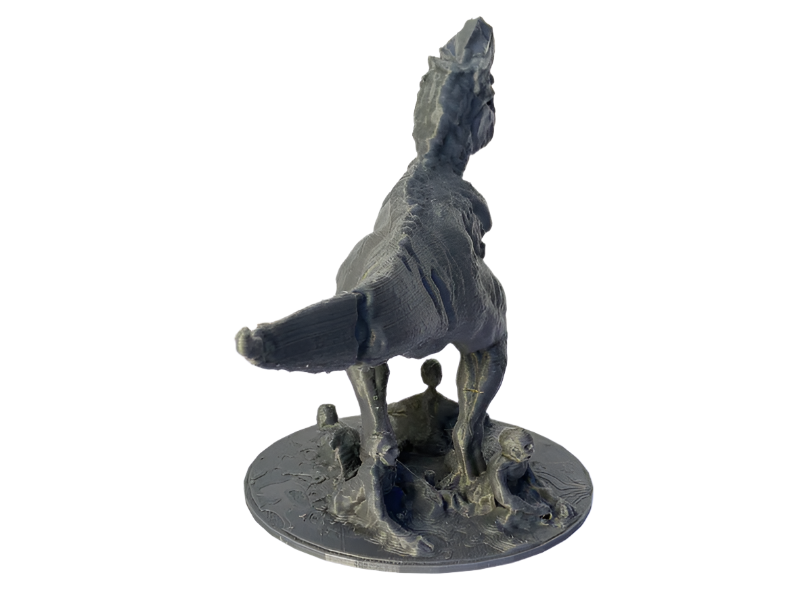 Collectible Zombie T-Rex Model: Horror Dinosaur Figurine