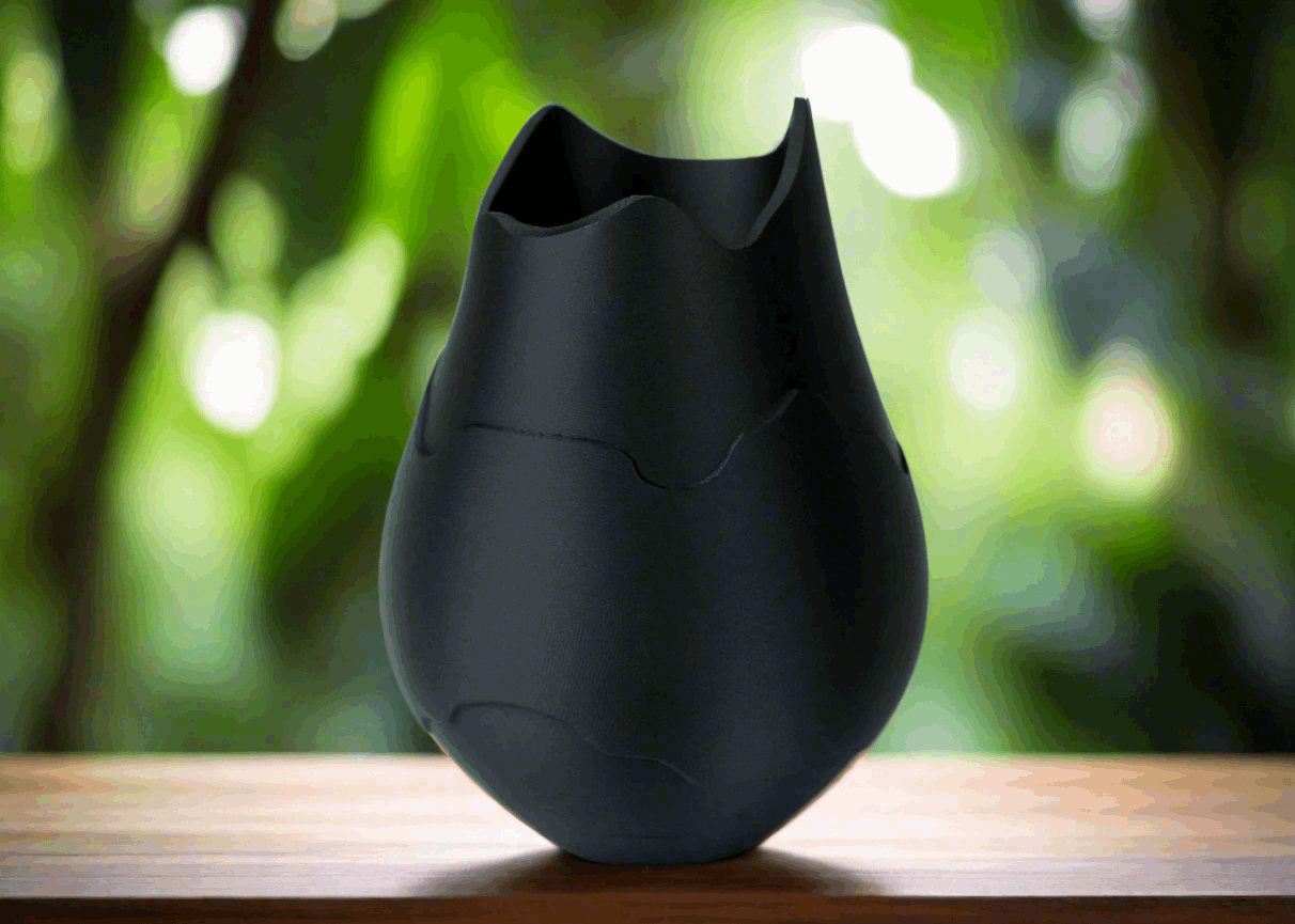 Shadow Crest Vase