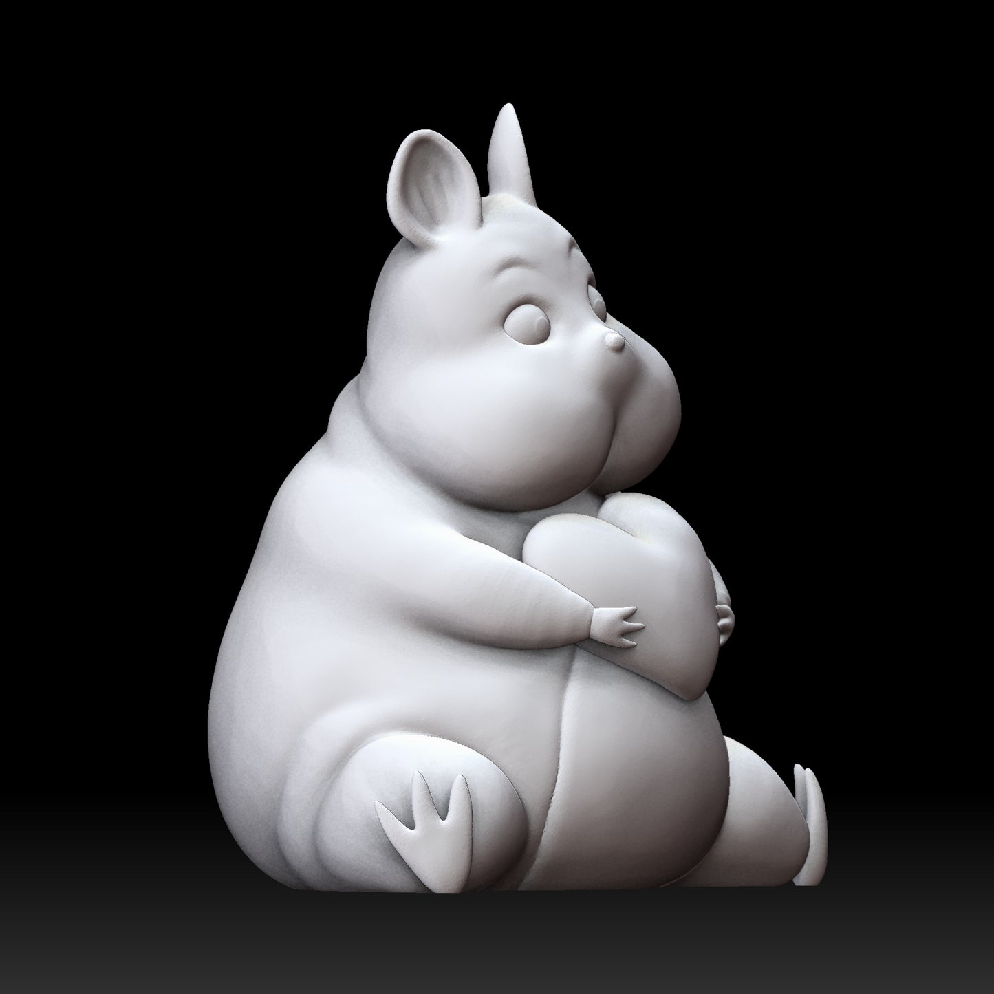 Cute Cartoon Squirrel Figurine - Animated Toon Style Home Decor - Celestial Crafts