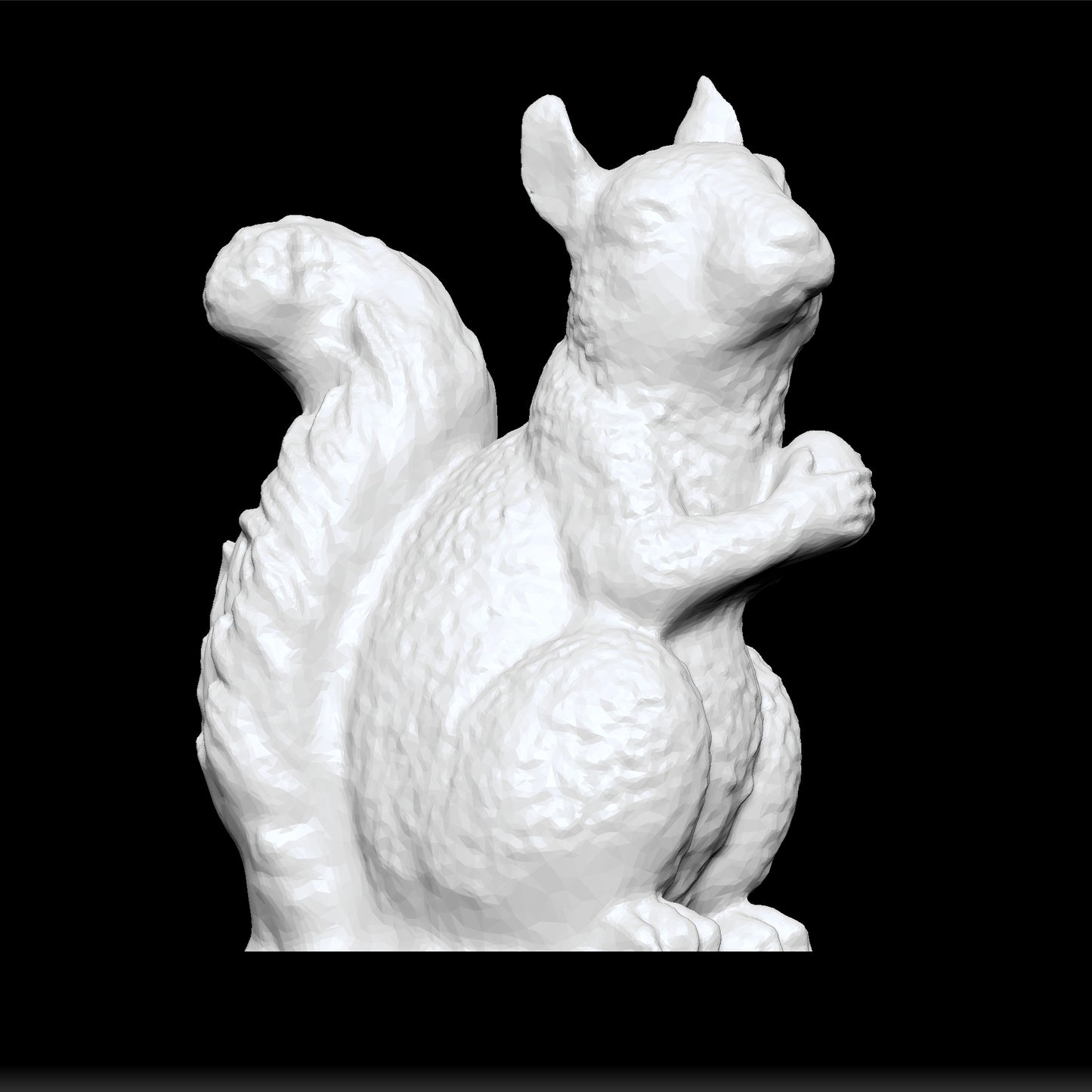 Decorative Squirrel Statue - Elegant Garden and Home Sculpture - Celestial Crafts