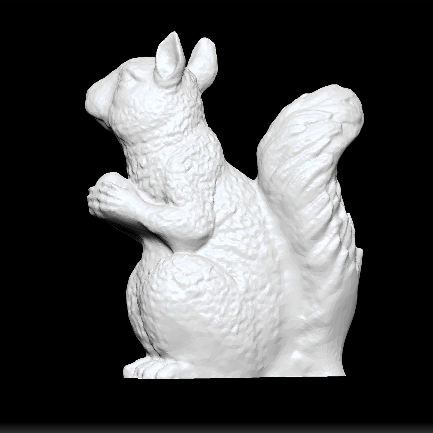 Decorative Squirrel Statue - Elegant Garden and Home Sculpture - Celestial Crafts