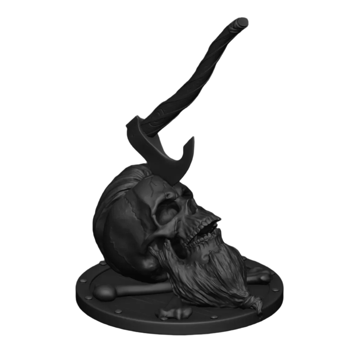Bearded Skull Decor
