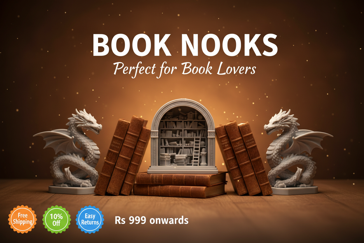 Book Nooks & Bookends Collection Banner